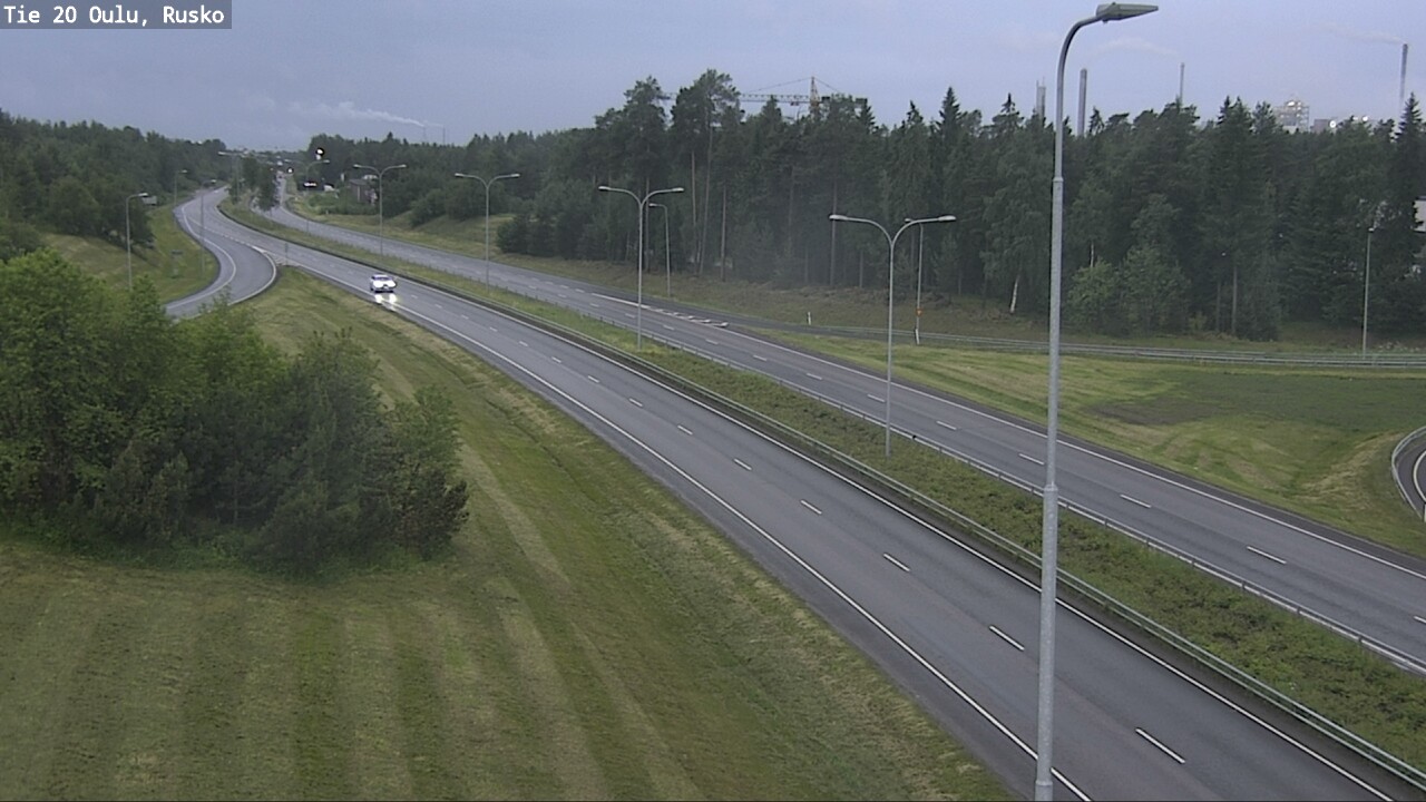 Kelikamerat Kuva Tie 20 Oulu, Rusko, Oulu, Pohjois-Pohjanmaa