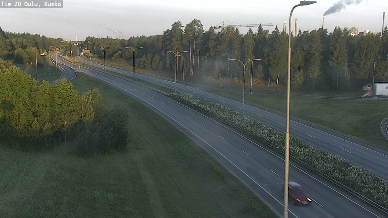 Kelikamerat Kuva Tie 20 Oulu, Rusko, Oulu, Pohjois-Pohjanmaa