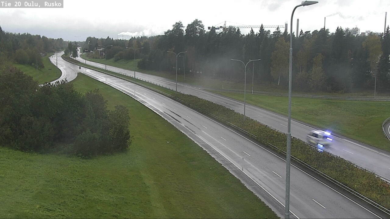 Weather Camera Image Road 20 Oulu, Rusko, Oulu, Pohjois-Pohjanmaa