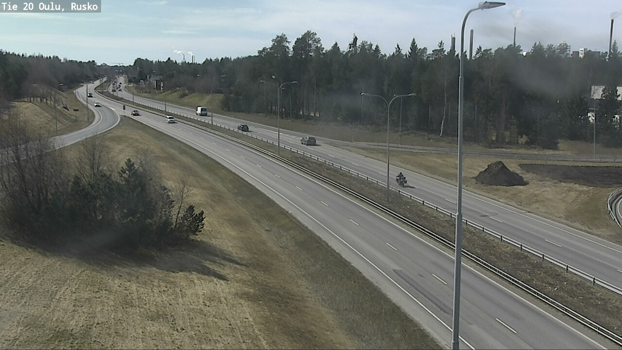 Kelikamerat Kuva Tie 20 Oulu, Rusko, Oulu, Pohjois-Pohjanmaa