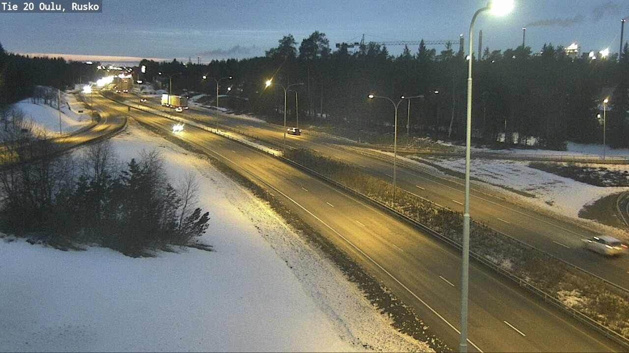 Kelikamerat Kuva Tie 20 Oulu, Rusko, Oulu, Pohjois-Pohjanmaa
