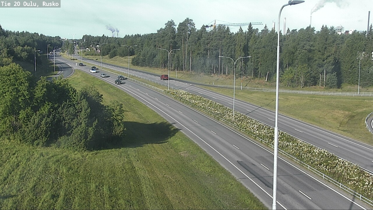 Kelikamerat Kuva Tie 20 Oulu, Rusko, Oulu, Pohjois-Pohjanmaa
