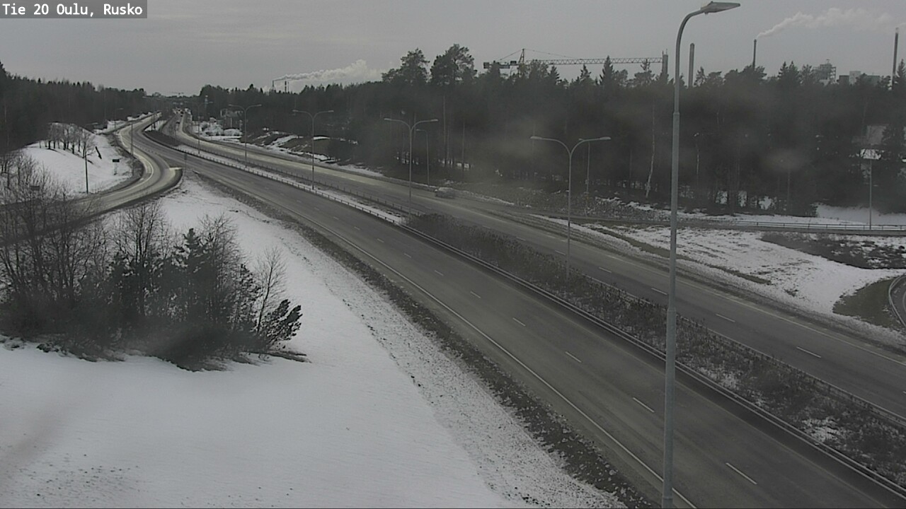 Kelikamerat Kuva Tie 20 Oulu, Rusko, Oulu, Pohjois-Pohjanmaa