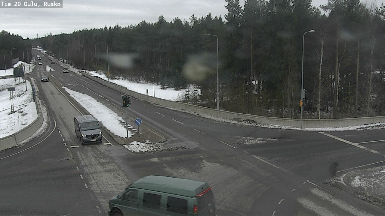Weather Camera Image Road 20 Oulu, Rusko, Oulu, Pohjois-Pohjanmaa