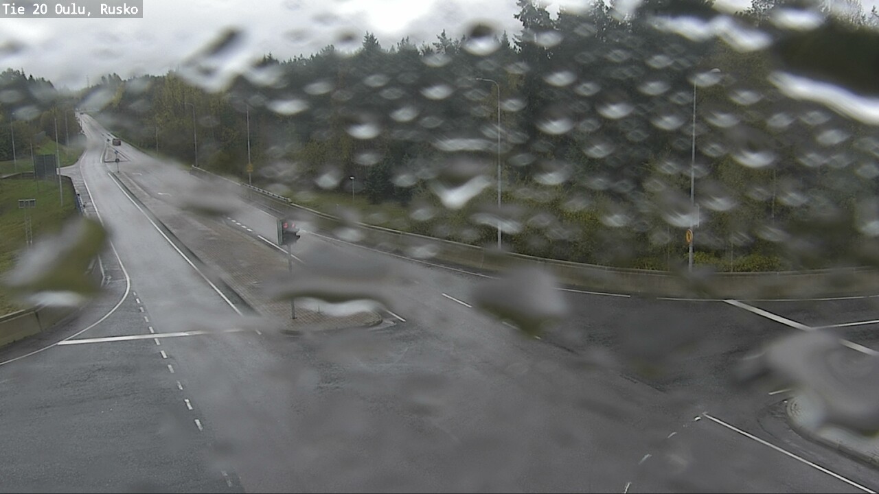 Weather Camera Image Road 20 Oulu, Rusko, Oulu, Pohjois-Pohjanmaa