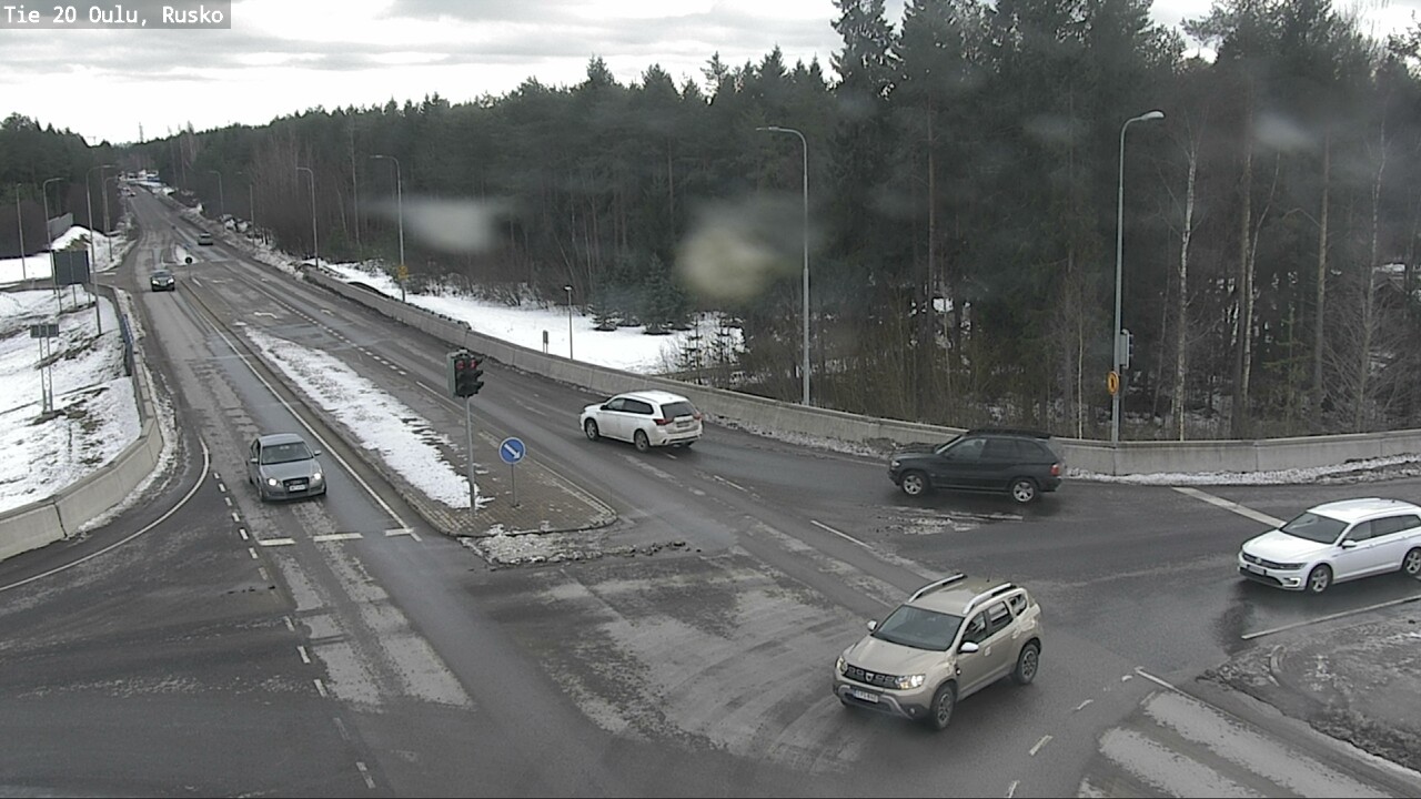 Weather Camera Image Road 20 Oulu, Rusko, Oulu, Pohjois-Pohjanmaa