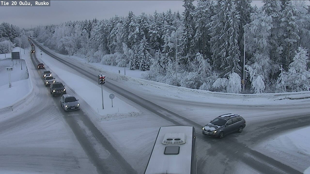 Weather Camera Image Road 20 Oulu, Rusko, Oulu, Pohjois-Pohjanmaa
