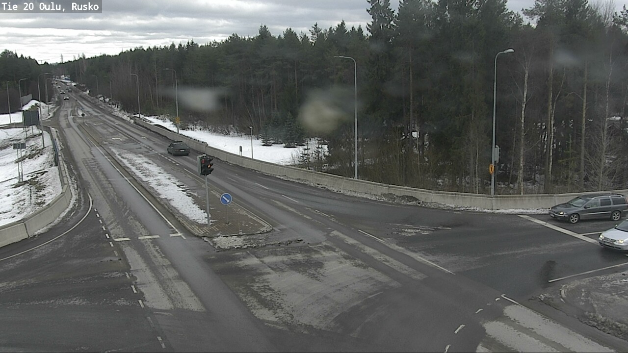 Weather Camera Image Road 20 Oulu, Rusko, Oulu, Pohjois-Pohjanmaa