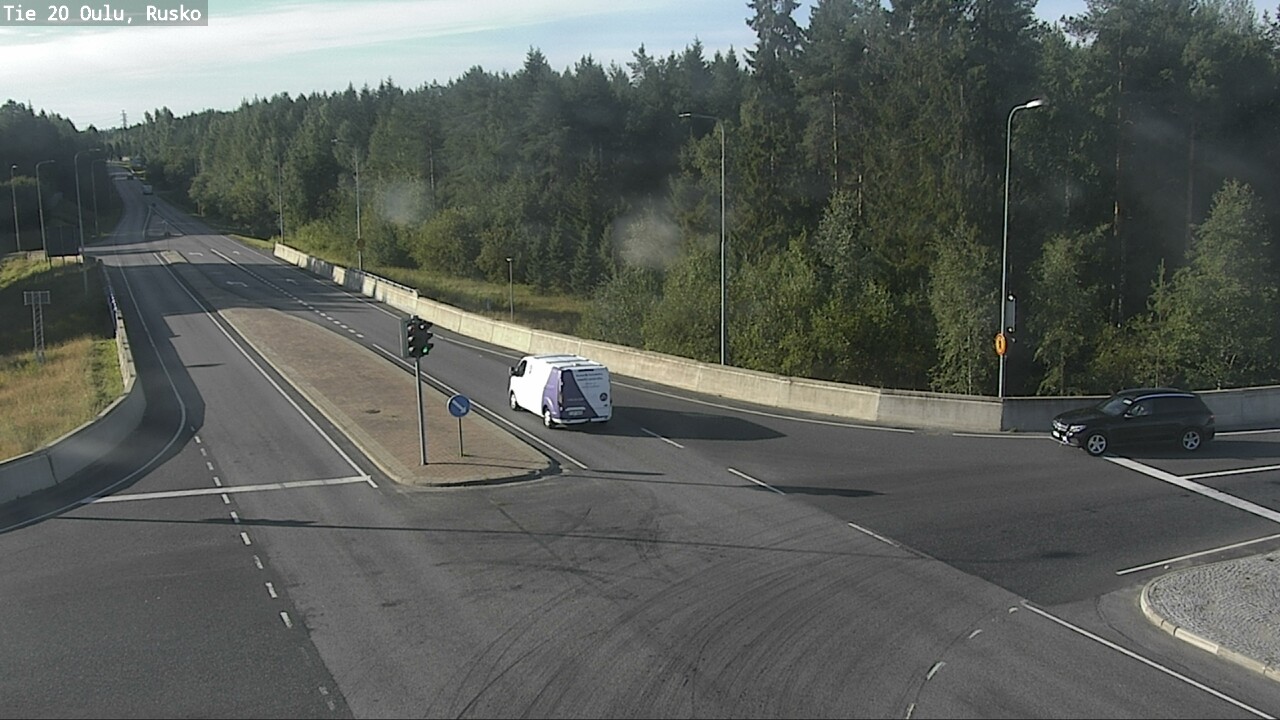 Weather Camera Image Road 20 Oulu, Rusko, Oulu, Pohjois-Pohjanmaa