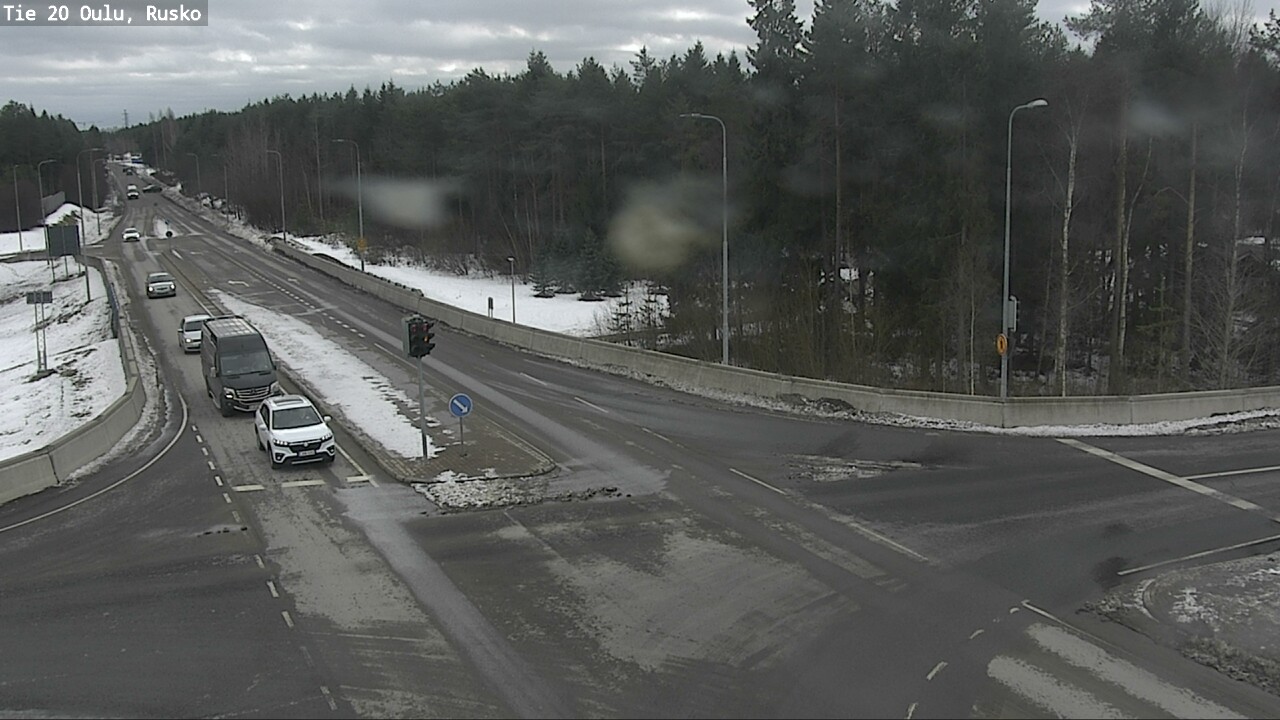 Weather Camera Image Road 20 Oulu, Rusko, Oulu, Pohjois-Pohjanmaa