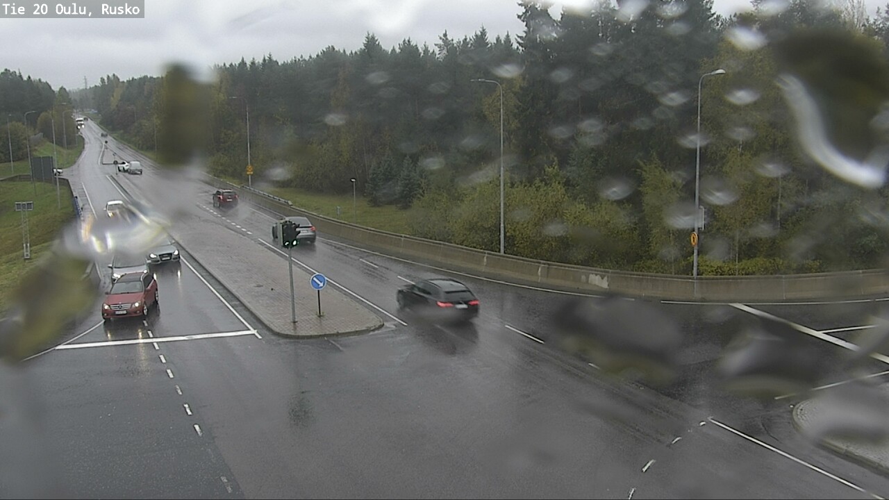 Weather Camera Image Väg 20 Uleåborg, Rusko, Oulu, Pohjois-Pohjanmaa