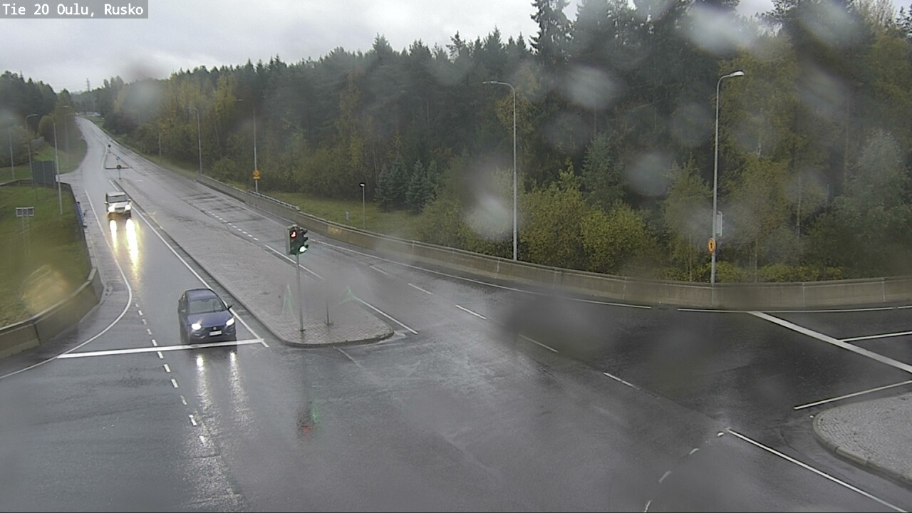 Weather Camera Image Road 20 Oulu, Rusko, Oulu, Pohjois-Pohjanmaa