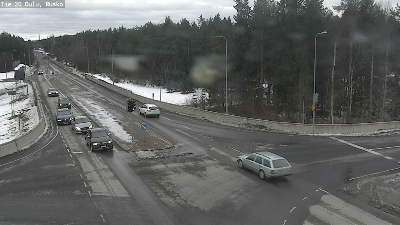 Weather Camera Image Road 20 Oulu, Rusko, Oulu, Pohjois-Pohjanmaa