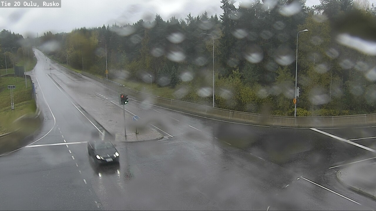Weather Camera Image Road 20 Oulu, Rusko, Oulu, Pohjois-Pohjanmaa