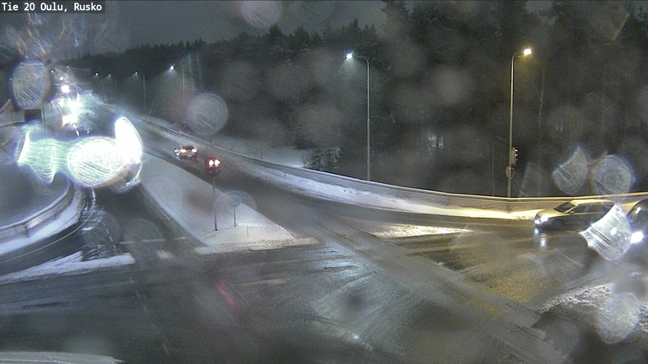 Weather Camera Image Road 20 Oulu, Rusko, Oulu, Pohjois-Pohjanmaa
