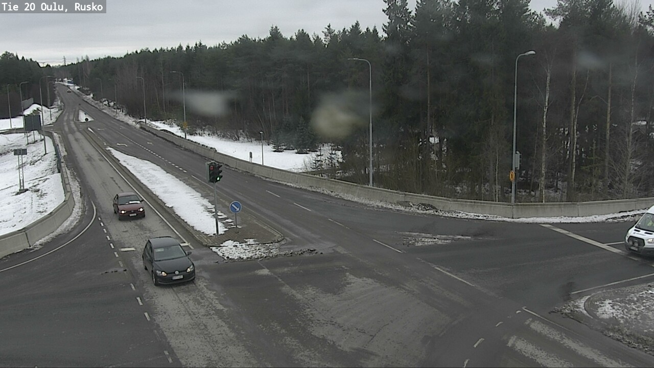 Weather Camera Image Road 20 Oulu, Rusko, Oulu, Pohjois-Pohjanmaa