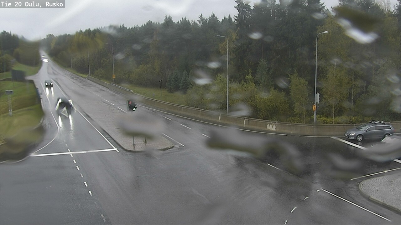 Weather Camera Image Väg 20 Uleåborg, Rusko, Oulu, Pohjois-Pohjanmaa