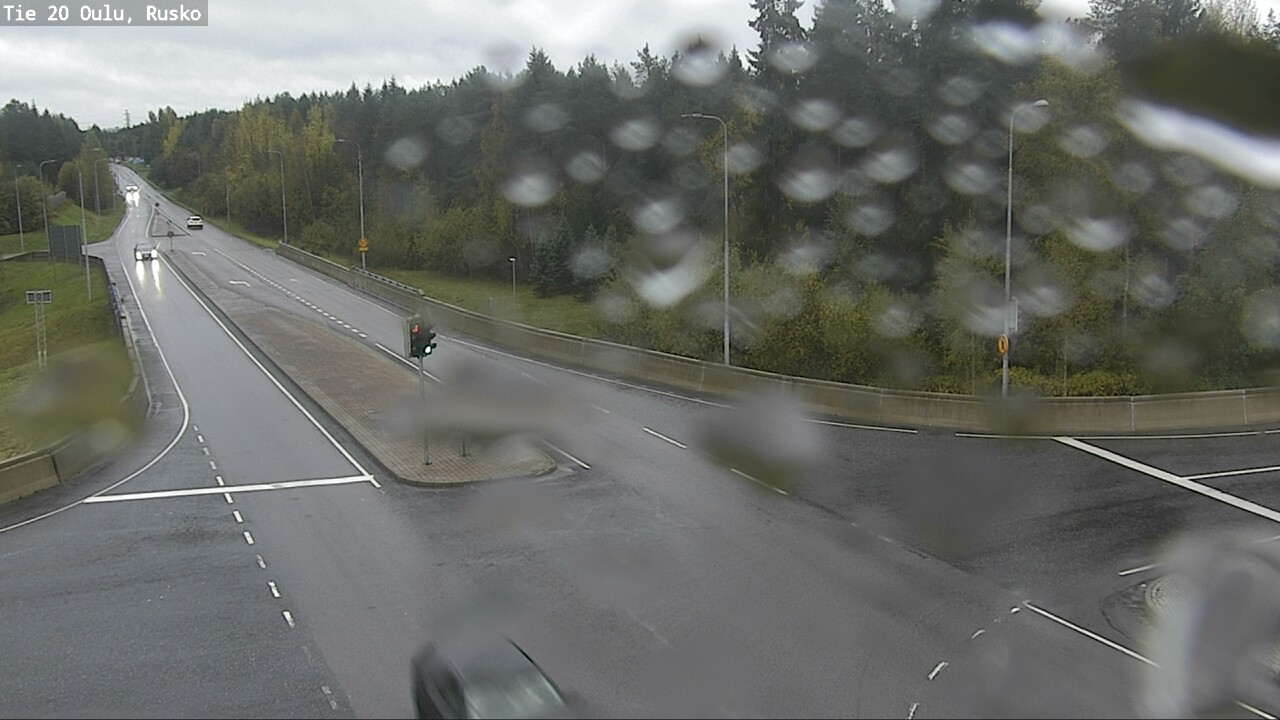 Weather Camera Image Road 20 Oulu, Rusko, Oulu, Pohjois-Pohjanmaa