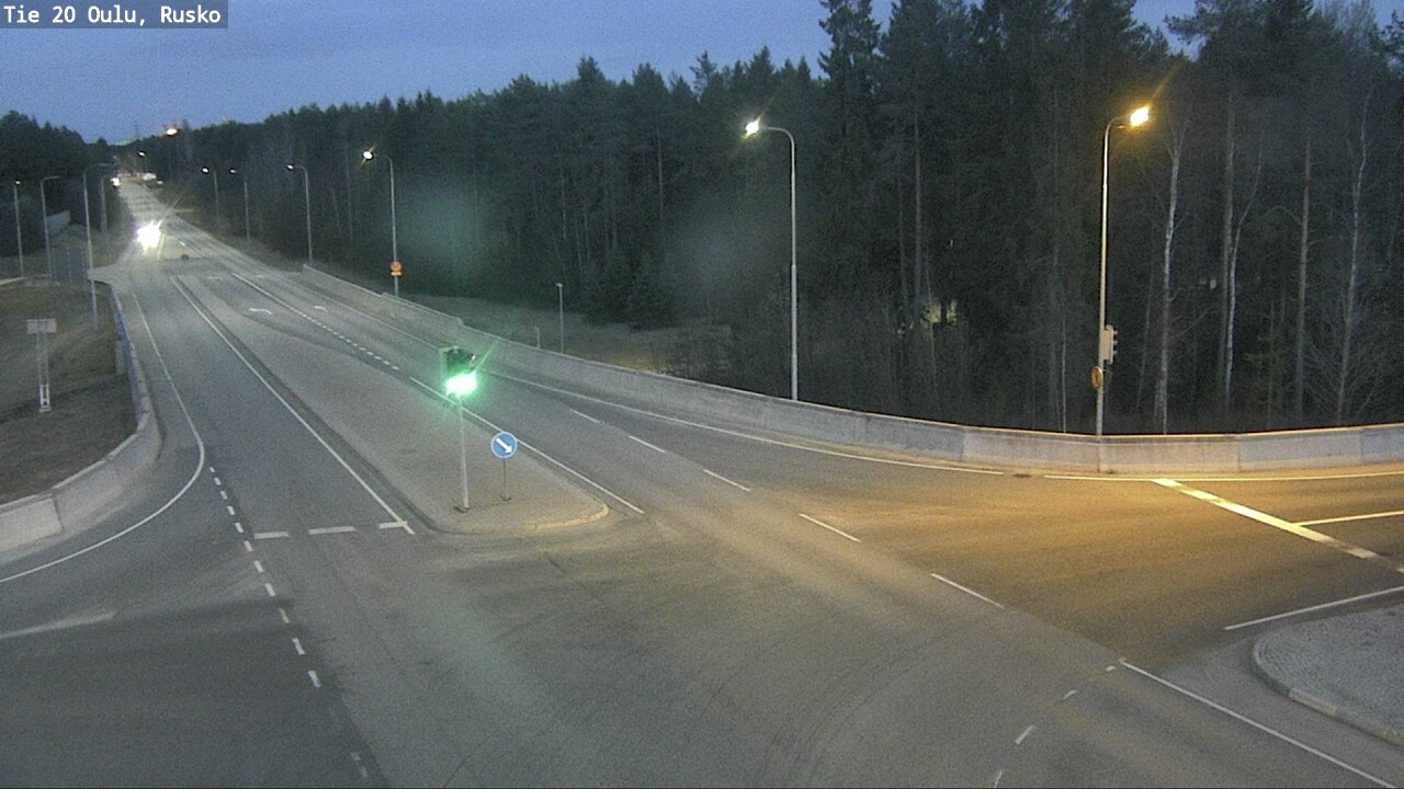 Kelikamerat Kuva Tie 20 Oulu, Rusko, Oulu, Pohjois-Pohjanmaa