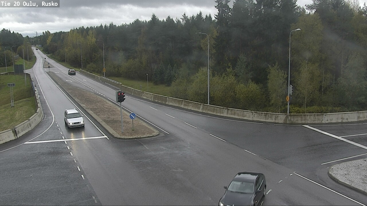 Weather Camera Image Väg 20 Uleåborg, Rusko, Oulu, Pohjois-Pohjanmaa