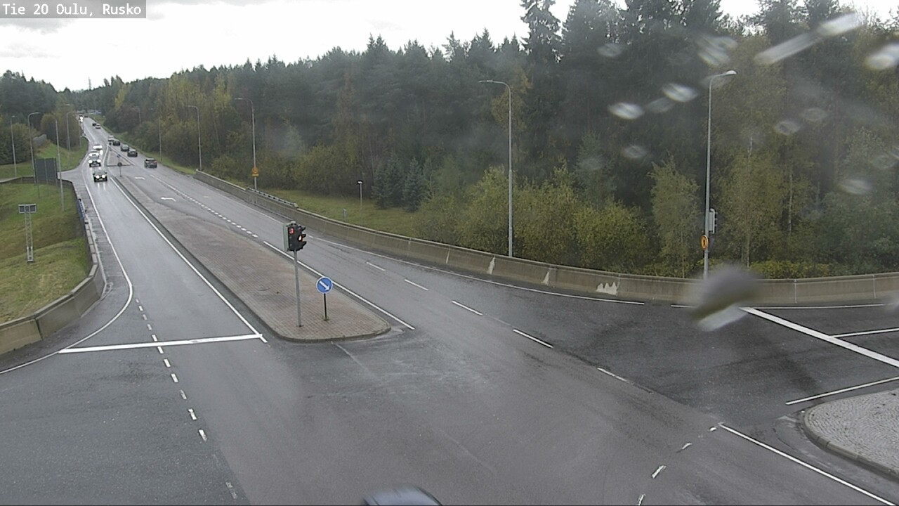 Weather Camera Image Väg 20 Uleåborg, Rusko, Oulu, Pohjois-Pohjanmaa