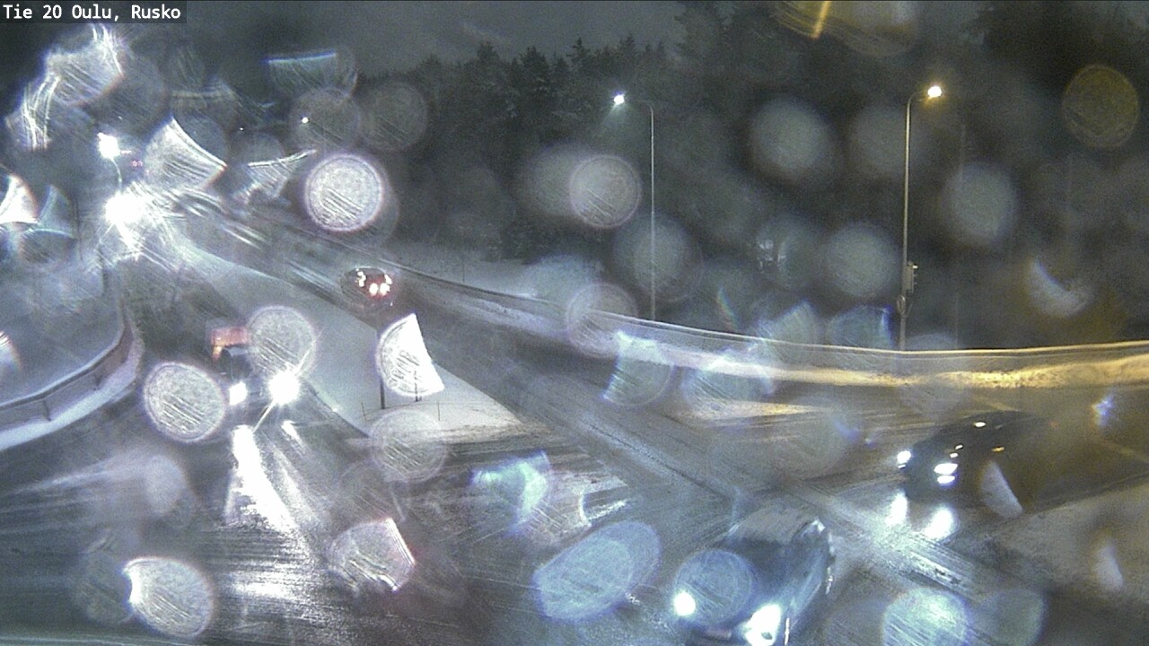 Weather Camera Image Road 20 Oulu, Rusko, Oulu, Pohjois-Pohjanmaa