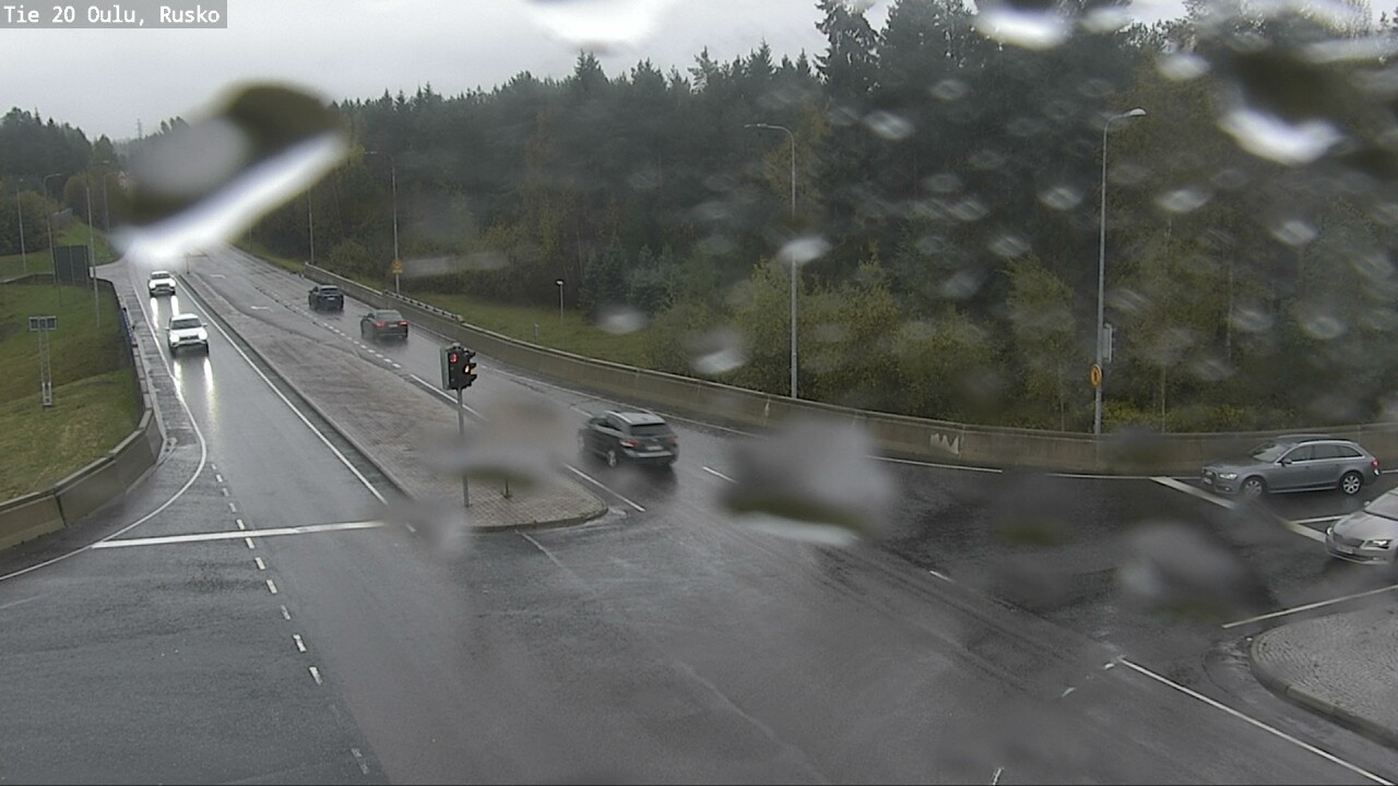 Weather Camera Image Väg 20 Uleåborg, Rusko, Oulu, Pohjois-Pohjanmaa