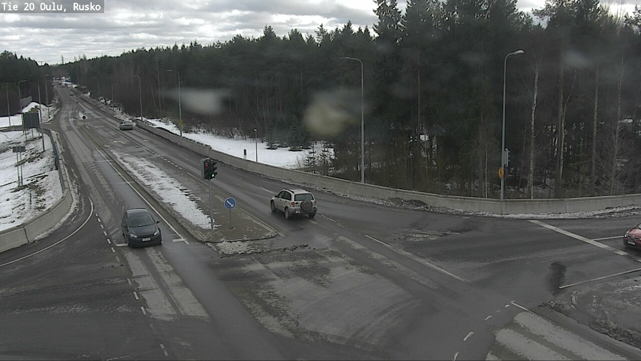 Weather Camera Image Road 20 Oulu, Rusko, Oulu, Pohjois-Pohjanmaa