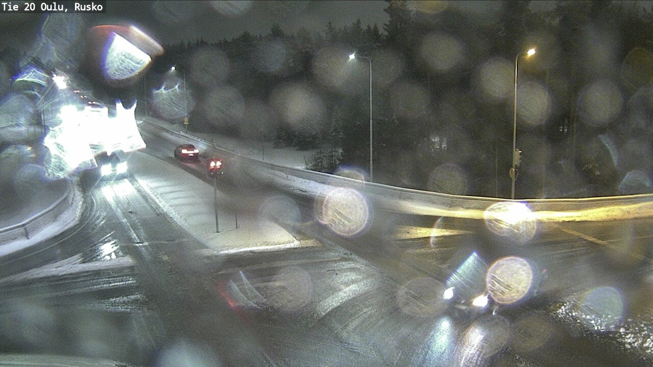 Weather Camera Image Road 20 Oulu, Rusko, Oulu, Pohjois-Pohjanmaa