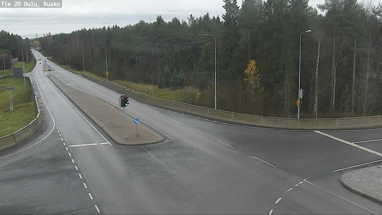 Weather Camera Image Road 20 Oulu, Rusko, Oulu, Pohjois-Pohjanmaa