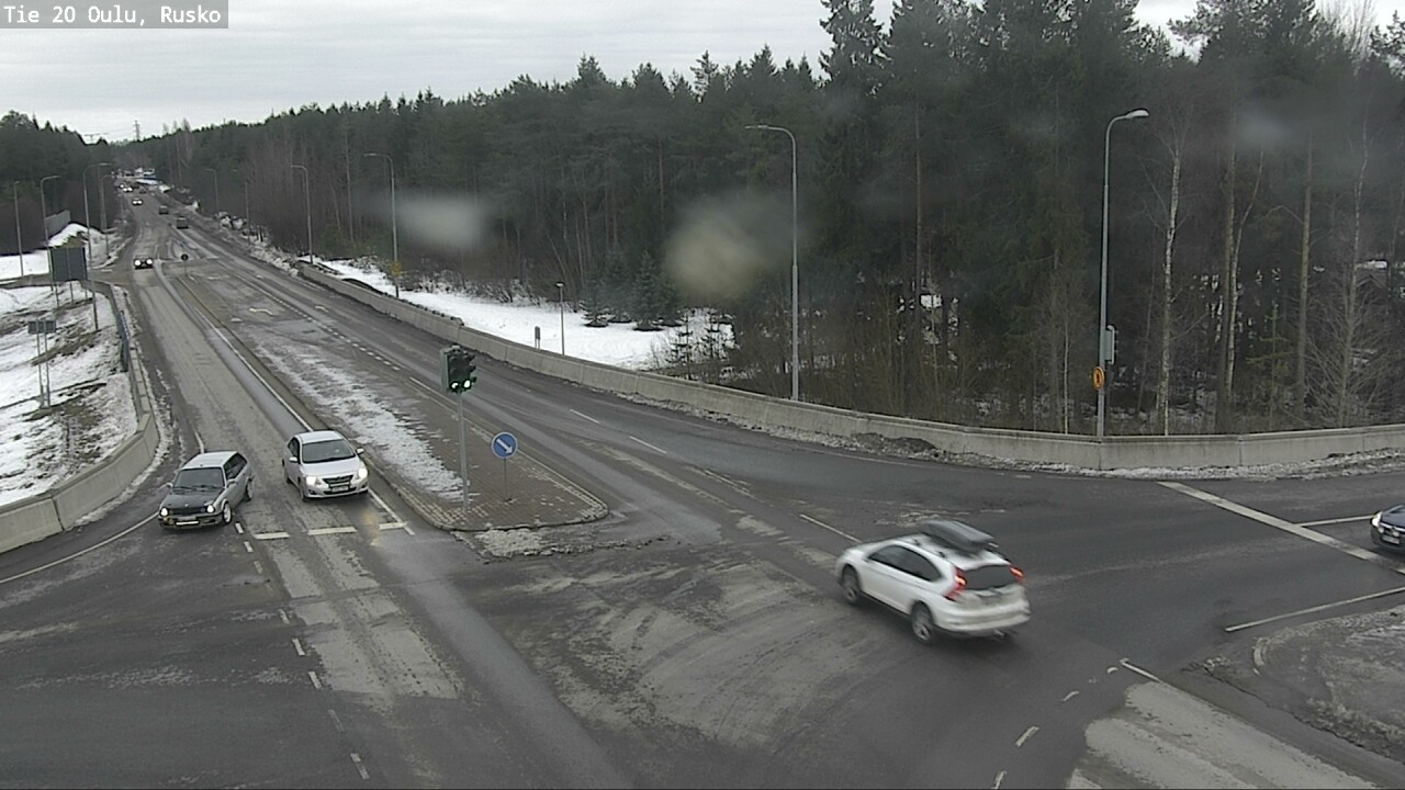 Weather Camera Image Road 20 Oulu, Rusko, Oulu, Pohjois-Pohjanmaa