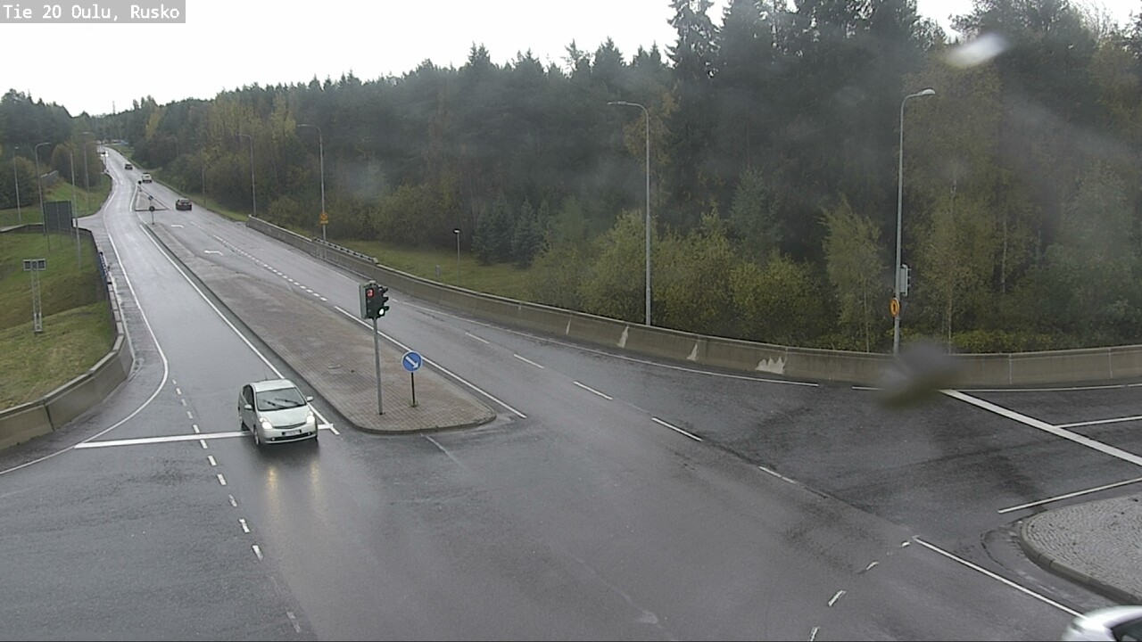 Weather Camera Image Väg 20 Uleåborg, Rusko, Oulu, Pohjois-Pohjanmaa