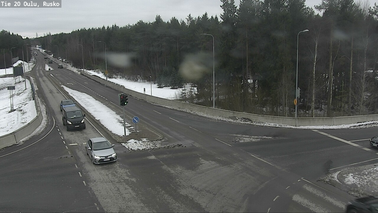 Weather Camera Image Road 20 Oulu, Rusko, Oulu, Pohjois-Pohjanmaa
