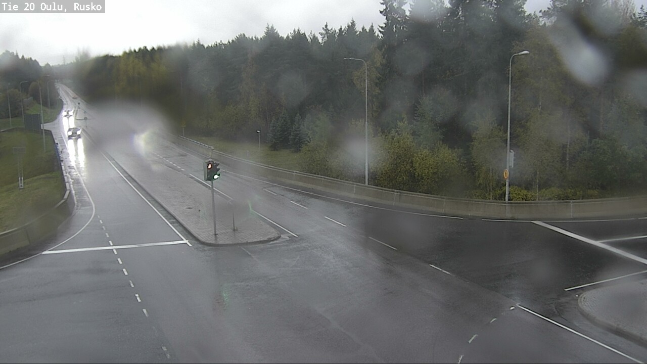 Weather Camera Image Road 20 Oulu, Rusko, Oulu, Pohjois-Pohjanmaa