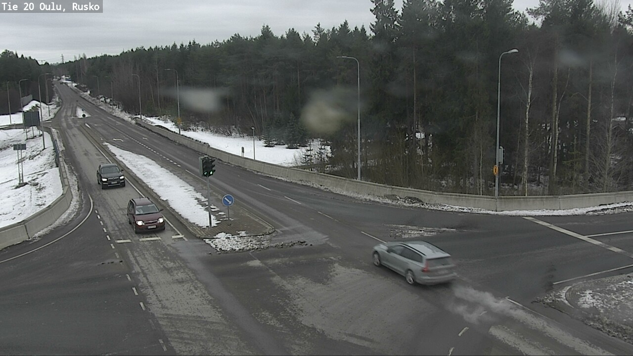 Weather Camera Image Road 20 Oulu, Rusko, Oulu, Pohjois-Pohjanmaa