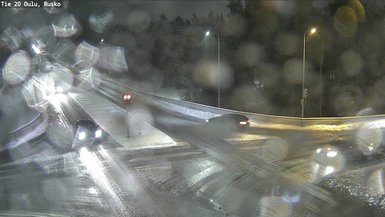 Weather Camera Image Road 20 Oulu, Rusko, Oulu, Pohjois-Pohjanmaa
