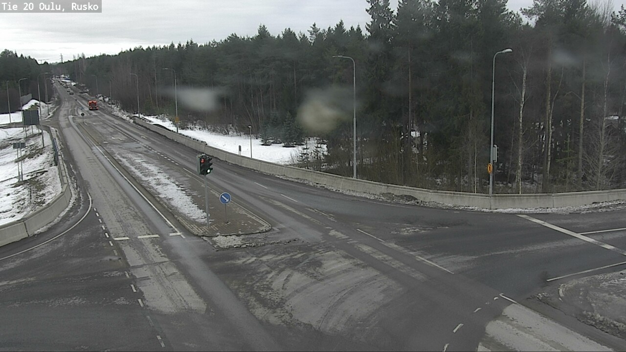 Weather Camera Image Road 20 Oulu, Rusko, Oulu, Pohjois-Pohjanmaa