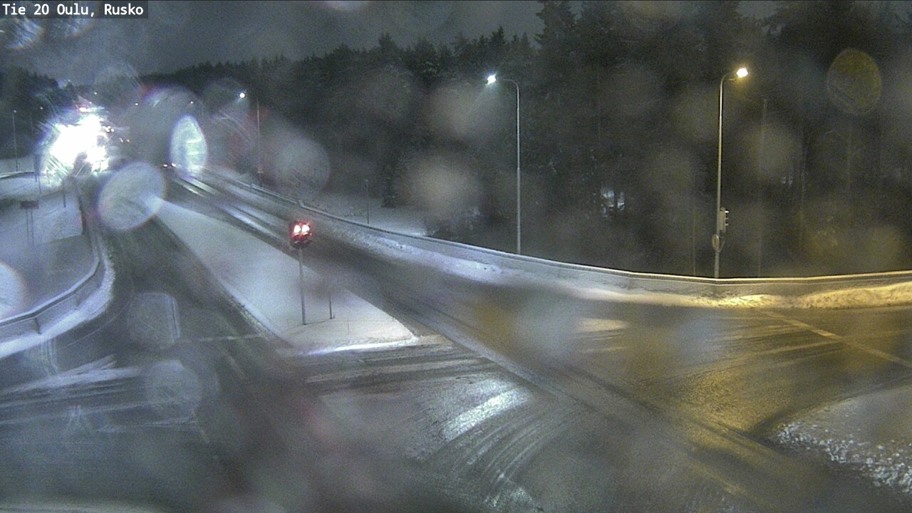 Weather Camera Image Road 20 Oulu, Rusko, Oulu, Pohjois-Pohjanmaa