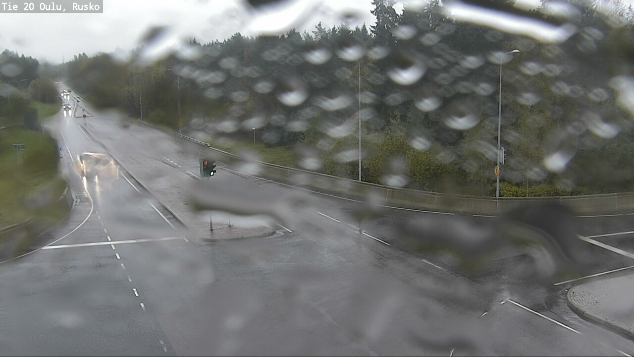 Weather Camera Image Road 20 Oulu, Rusko, Oulu, Pohjois-Pohjanmaa