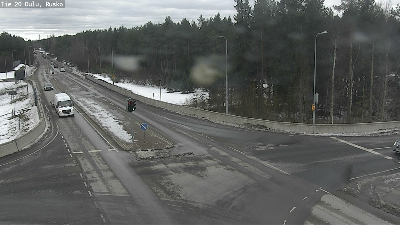 Weather Camera Image Road 20 Oulu, Rusko, Oulu, Pohjois-Pohjanmaa