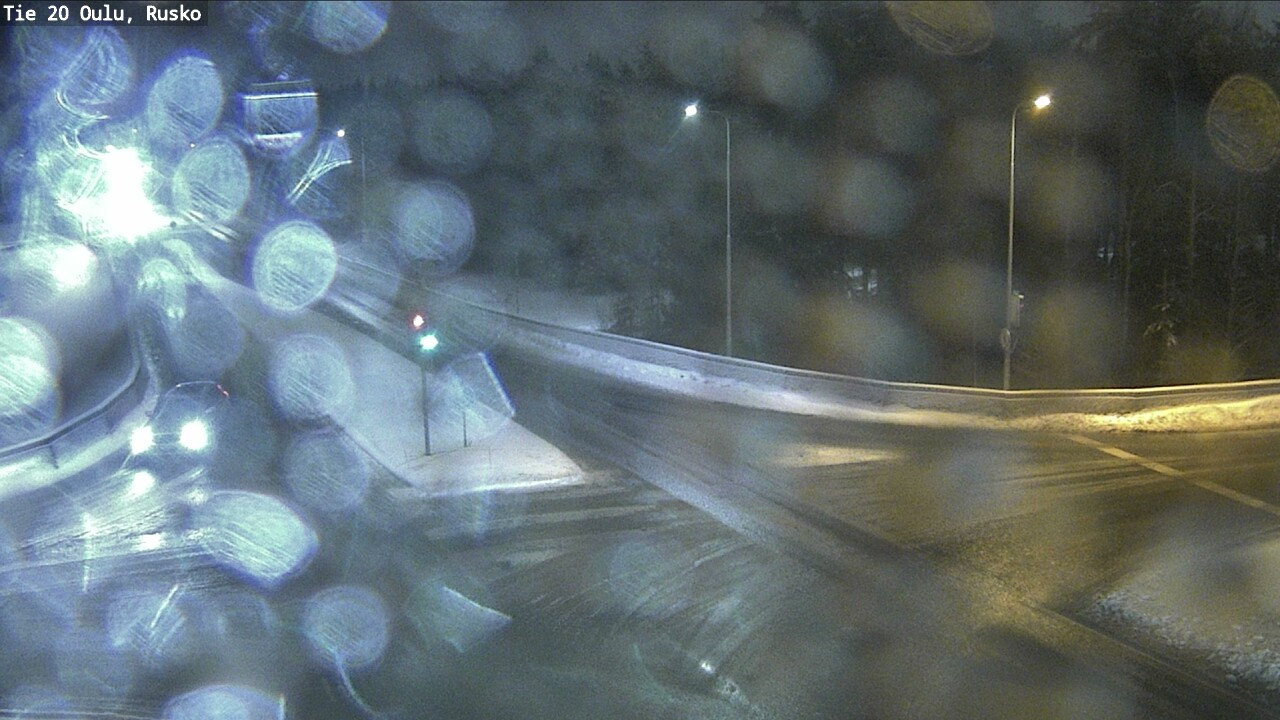 Weather Camera Image Road 20 Oulu, Rusko, Oulu, Pohjois-Pohjanmaa