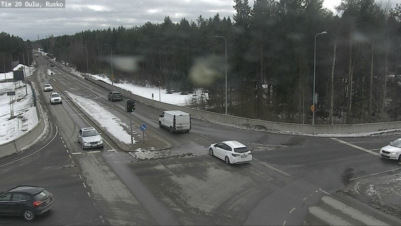Weather Camera Image Road 20 Oulu, Rusko, Oulu, Pohjois-Pohjanmaa