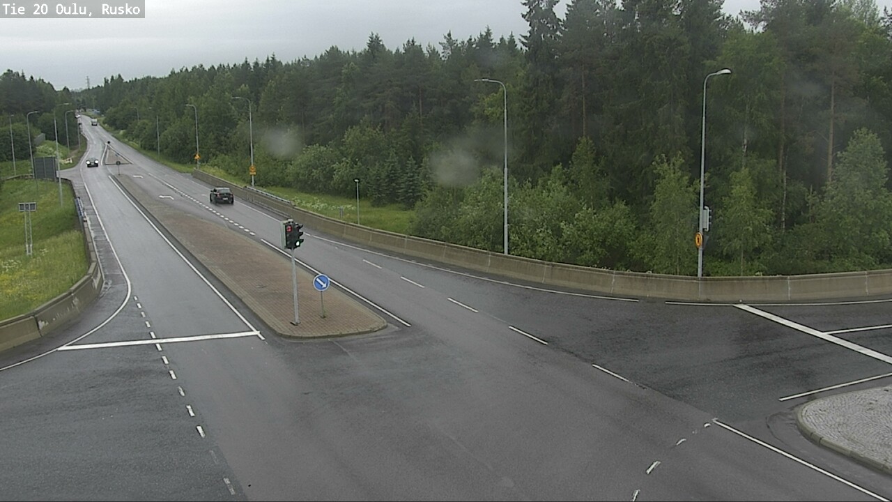 Weather Camera Image Road 20 Oulu, Rusko, Oulu, Pohjois-Pohjanmaa
