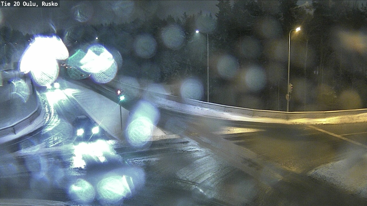 Weather Camera Image Road 20 Oulu, Rusko, Oulu, Pohjois-Pohjanmaa