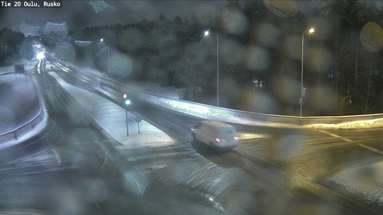 Weather Camera Image Road 20 Oulu, Rusko, Oulu, Pohjois-Pohjanmaa