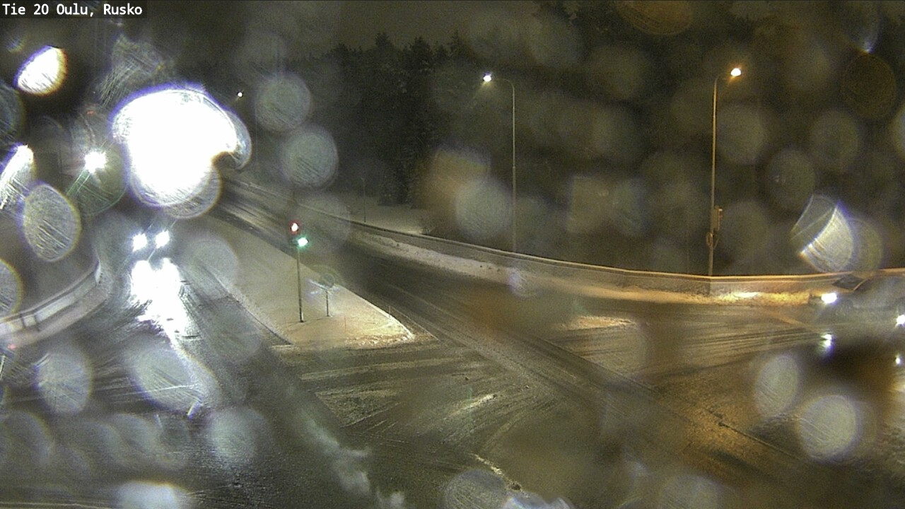 Weather Camera Image Road 20 Oulu, Rusko, Oulu, Pohjois-Pohjanmaa