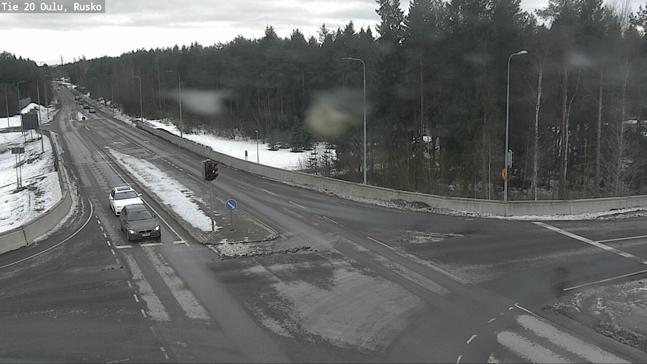 Weather Camera Image Road 20 Oulu, Rusko, Oulu, Pohjois-Pohjanmaa
