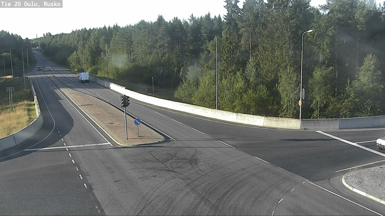 Weather Camera Image Road 20 Oulu, Rusko, Oulu, Pohjois-Pohjanmaa