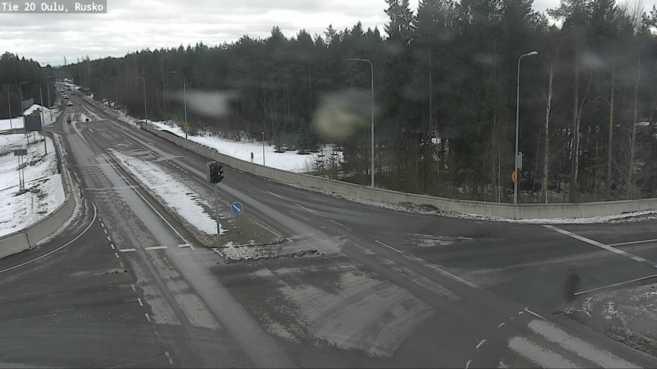Weather Camera Image Road 20 Oulu, Rusko, Oulu, Pohjois-Pohjanmaa