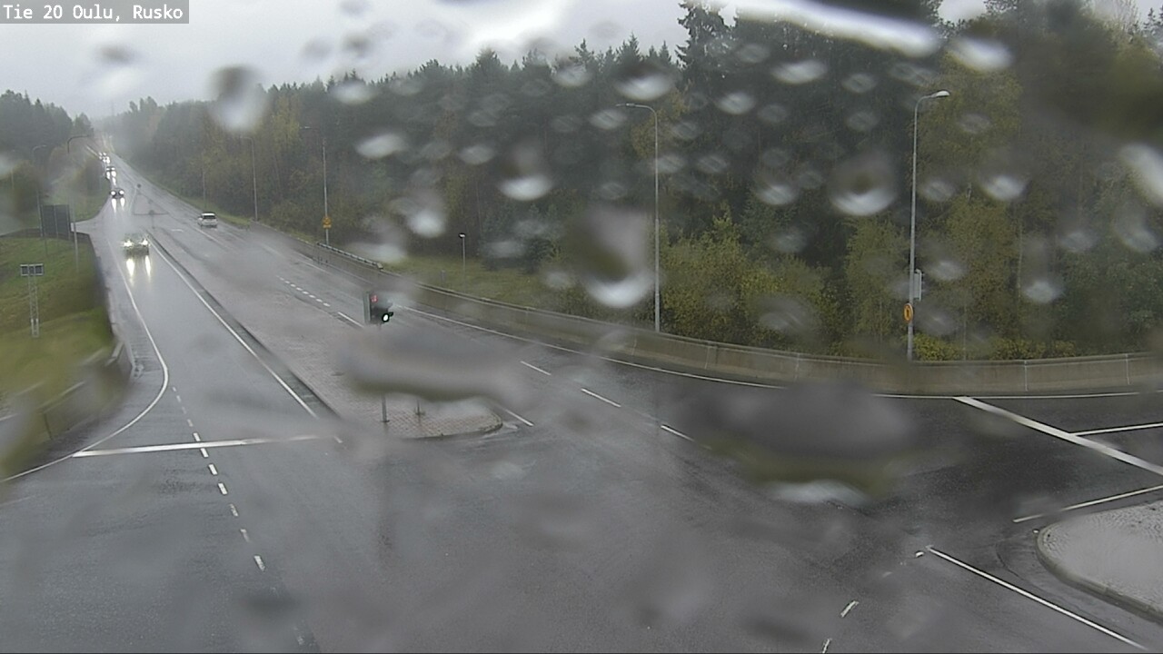 Weather Camera Image Road 20 Oulu, Rusko, Oulu, Pohjois-Pohjanmaa